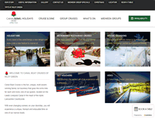 Tablet Screenshot of canalboatcruises.co.uk